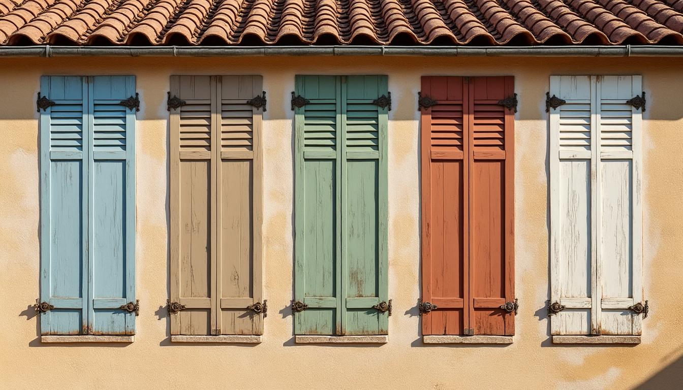 découvrez les couleurs idéales pour les volets de votre maison provençale et sublimer son charme authentique avec les bonnes teintes.