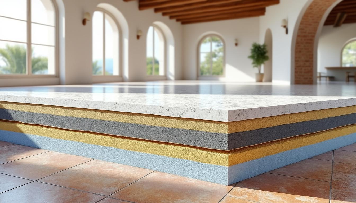 découvrez quel isolant choisir sous une chape béton pour optimiser l'isolation thermique et acoustique de votre sol, avec nos conseils sur les matériaux les plus adaptés.