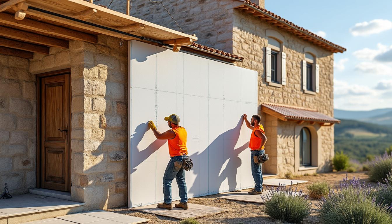 découvrez notre comparatif des meilleures plaques d'isolation pour mur extérieur et apprenez comment les poser facilement pour améliorer l'efficacité énergétique de votre maison.