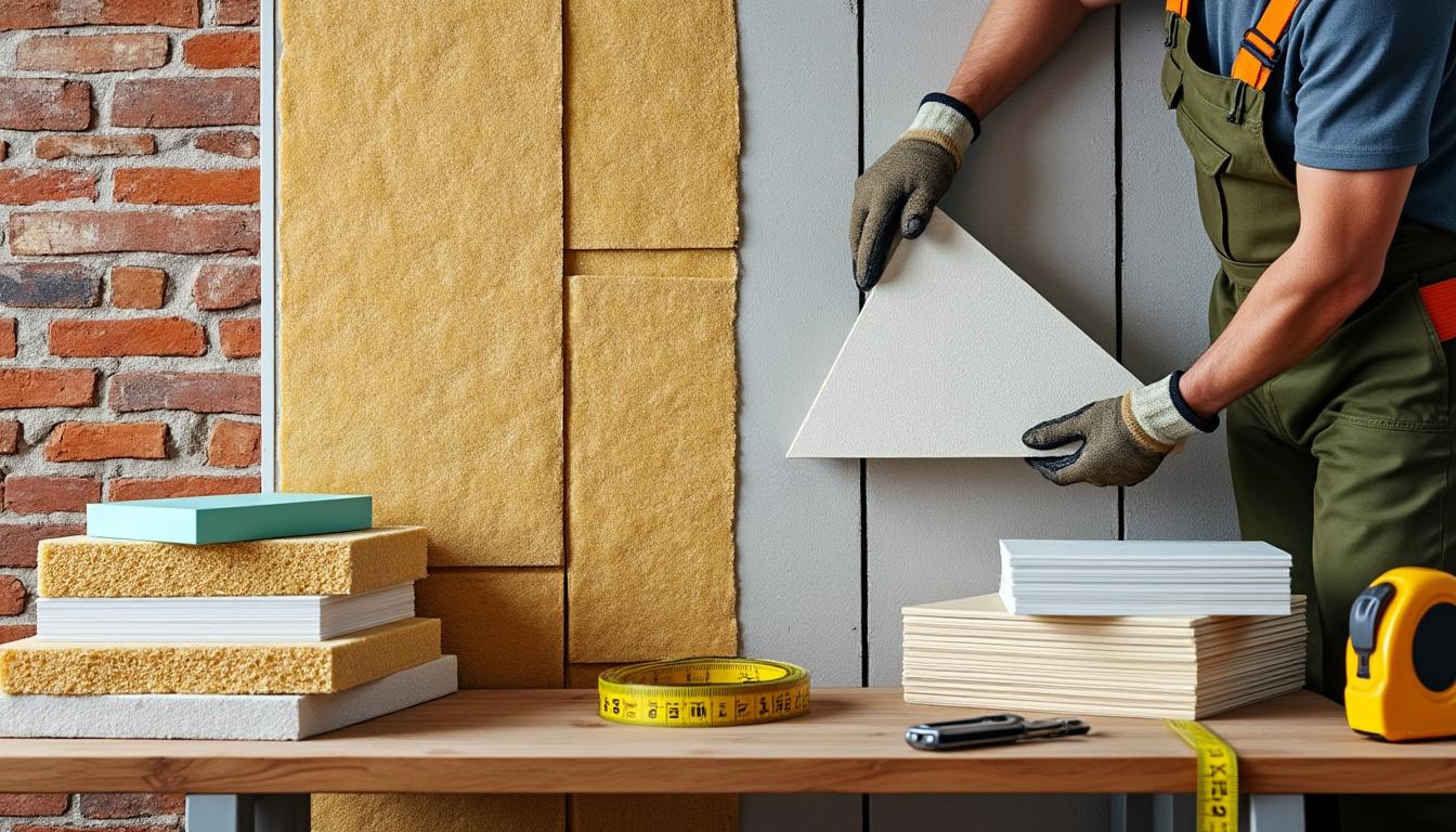 découvrez notre comparatif des meilleures plaques d'isolation pour mur extérieur et apprenez comment les poser efficacement pour améliorer l'isolation thermique de votre habitat.
